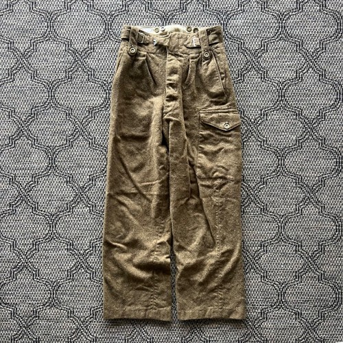 Vintage military trousers - vintage, mens