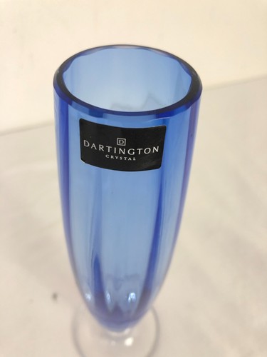 Dartington crystal small - crystal, blue