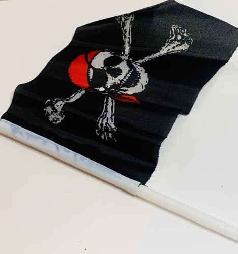 Skull crossbones pirate flag - &,