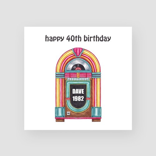 Personalised handmade retro - personalised,