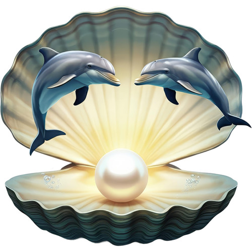 Bottlenose dolphin vinyl - dolphin,