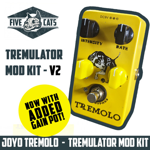 Joyo tremolo tremulator mod - tremolo,