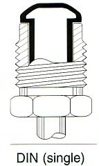 Brake flaring die 75mm din - die,