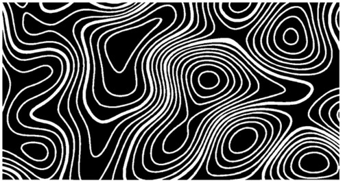 Topography sheet stickers - x,