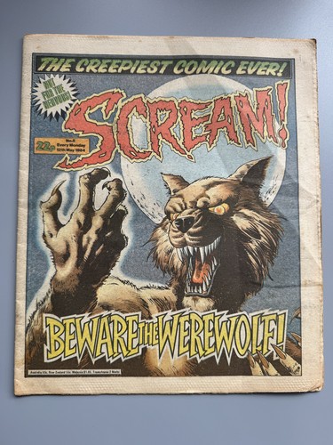 Scream comic date - no,