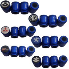 Metal Dust caps SPORTS non stick Worlds Biggest 9 color all cars 3D Domed Logo