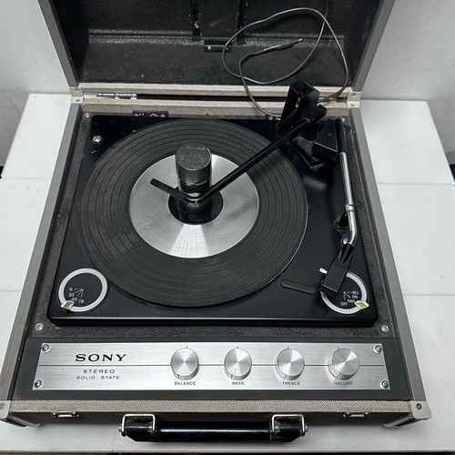 Vintage sony turntable record - vintage,
