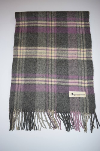 Aquascutum scarf classic grey - aquascutum,