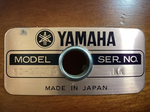 Yamaha snare drum sd955rg - yamaha,