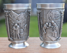 Pair Rein Zinn BMF Pewter
