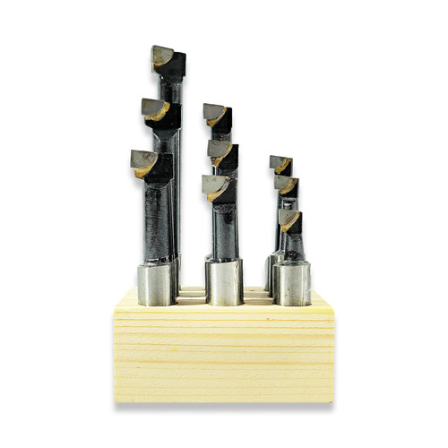 9pc brazed carbide tip - brazed,