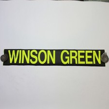 Winston Green bus blind destination vintage 1994 Birmingham Midland Red 