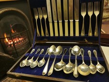 Vintage cutlery set by AH
