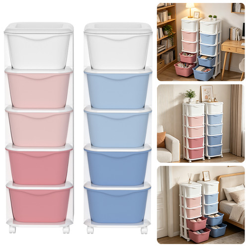 5tier plastic storage - 5tier, drawers