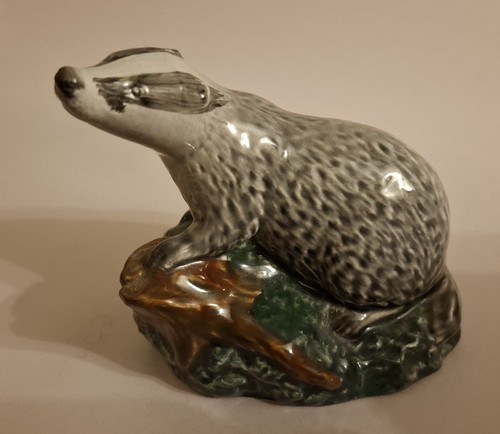 Beneagles badger ceramic empty - ceramic,