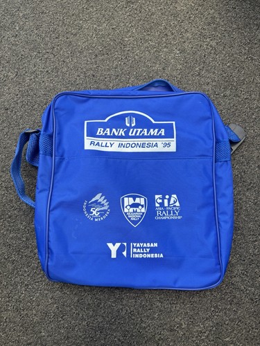 Vintage rally indonesia bag - vintage,