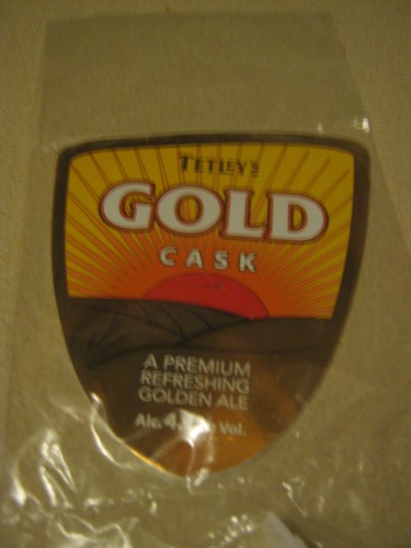 New tetley gold cask golden - tetley's,