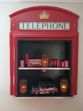 RED TELEPHONE BOX BOOTH KIOSK