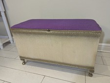 Lloyd Loom Style Ottoman