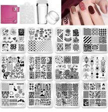 Nail Stamping Plates Set 12Pcs