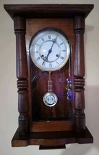 Herlme Chiming Vintage Style Wall Clock