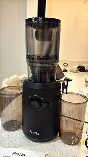 Fretta slow juicer black 200w - slow,