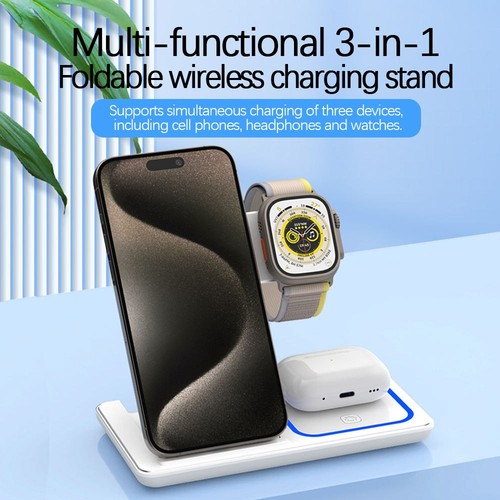 3in1 wireless charging station - charging,