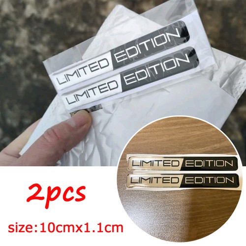 Limited edition logo metal - 2x,