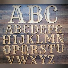 Wooden Letters Large MDF