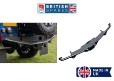 LAND ROVER DEFENDER REAR TOW STEP NAS BLACK CHEQUER PLATE TOP