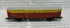 Rapido Trains 910012 VIX Ferry Van ZJX No. KDB787210, S&T Satlink red/yellow OO 