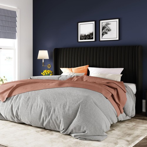 King size velvet - size, bed