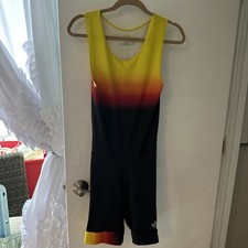 JL RACING SPANDEX ROWING MENS SMALL UNISUIT SINGLET OUTFIT