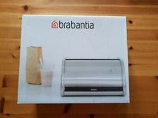 Brabantia Roll Top Bread Bin (348907), Medium - Matte Steel (BNIB)
