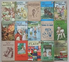 COLLECTION OF 15 VINTAGE LADYBIRD HARDBACK BOOKS