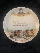 Coalport Plate Nursery Rhyme