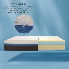 iSleep B-Memory Foam Mattress Single SmallDouble Double King SuerpKing Firm 7