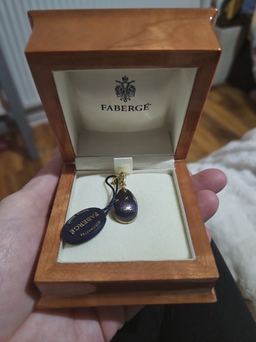 18ct gold faberge egg - 18ct,