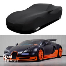 Indoor Full Car Cover Stretch Scratch Dust Proof Protection For Bugatti Veyron