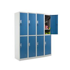 4 x 2 Door Steel Locker 1850mm H x 380mm W x 450mm D