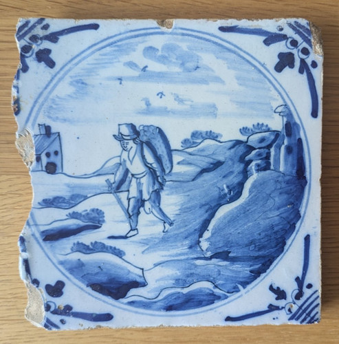 Antique 18th cent dutch delft - 18th,
