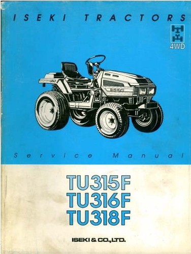 Iseki tractor tu315f - tractor,