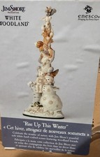 Jim Shore White Woodland Rise Up This Winter
