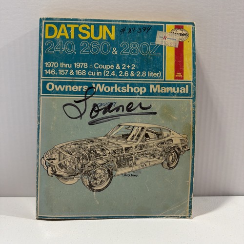 Haynes datsun 240 260 - datsun,