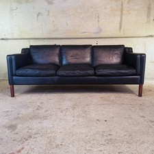 Vintage Danish Three-Seater