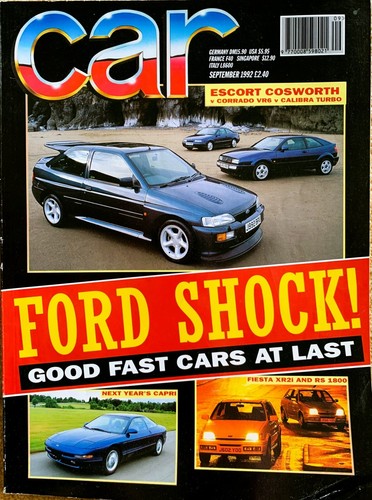 Car magazine sep 1992 - car,