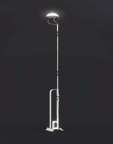 Flos toio white achille and - toio,