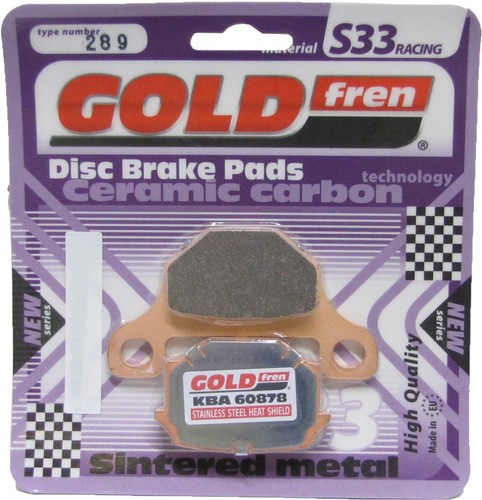 Goldfren s33 brake pads - s33, rear