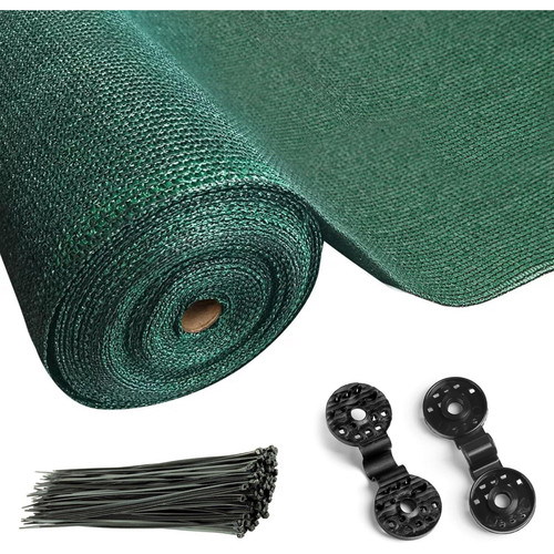 Privacy screen netting - netting, green