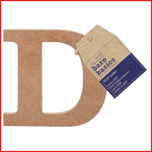 Rustic mdf letter - mdf,